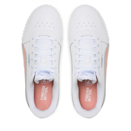 Carina 2.0 Jr PUMA White-Poppy Pink-Blis 386185-12 [3]