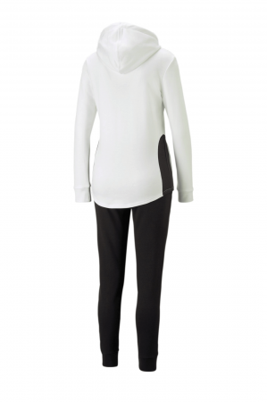 Classic Hooded Tracksuit TR cl PUMA Whit 673699-02 [1]