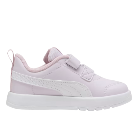 Copii si Adolescenti - Courtflex V3 V Inf Lilac Frost-PUMA Whit 310252-12