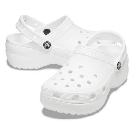 CROCS CLASSIC PLATFORM CLOG W  206750 206750-100 [1]