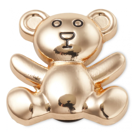CROCS (JIBBITZ) - CROCS JIBBITZ / GOLD TEDDY BEAR 10011085