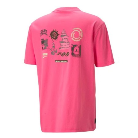 Downtown Graphic Tee Glowing Pink 539181-25 [1]