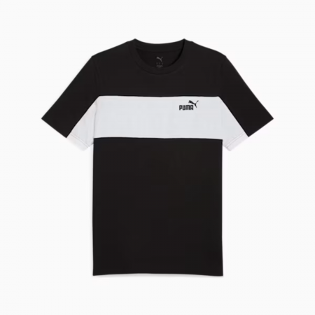 Tricouri barbati - ESS BLOCK Tee PUMA Black 684685-01
