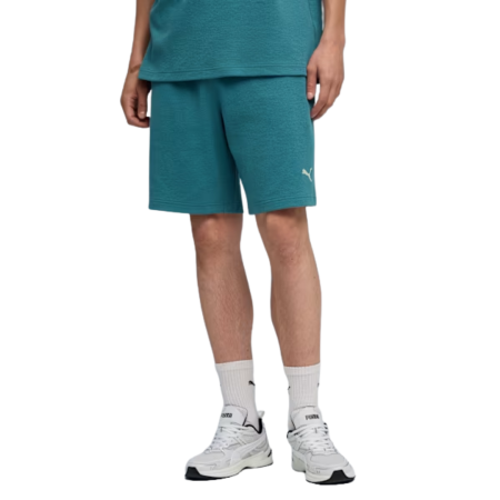 Pantaloni scurti - ESS ELEVATED Relaxed Shorts 9" Emerald I 692021-41