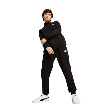 TRENING - ESS NO.1 LOGO TR Knitted Suit PUMA Black 684848-01