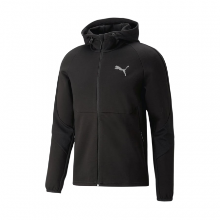 SALE - Evostripe Full-Zip Hoodie Dk Puma Black 673313-01