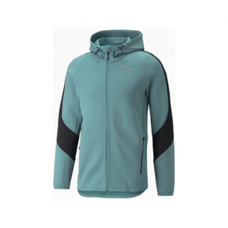 SALE - Evostripe Full-Zip Hoodie Mineral Blue 847401-50