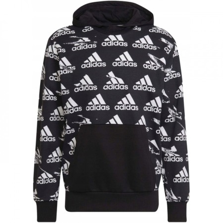 Felpa Cappuccio Bl HE1782 [0]