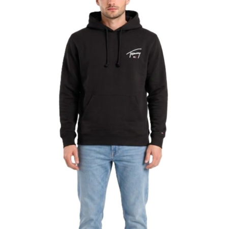 Noutati - FELPA FRENCH TERRY CAPPUCCIO REGULAR LOGO ENTRY SIGNATURE DM0DM23587-BDS