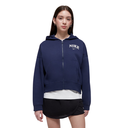 BLUZA - G NSW TREND FLC FZ HOODIE PRNT FD0887-410