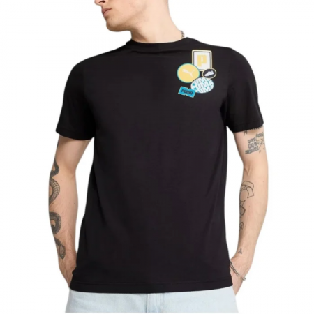 Tricouri barbati - GRAPHICS Icon Tee PUMA Black 684829-01