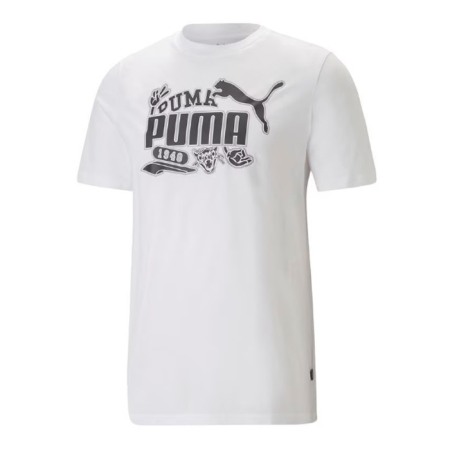 Graphics Icon Tee Puma White 674476-02 [0]