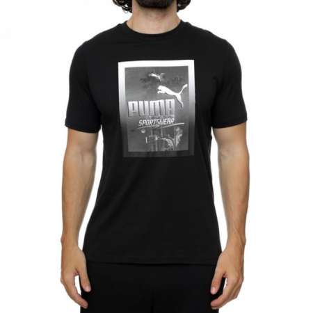 TRICOU - GRAPHICS Photoprint Tee PUMA Black 680180-01