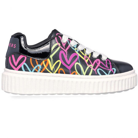 PANTOFI SPORT - HI RIDGE - HEART TAK 314076L-BKMT