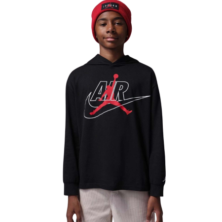 BLUZA - JDB MJ JUMPMAN AIR HOODED LS 95G341-023