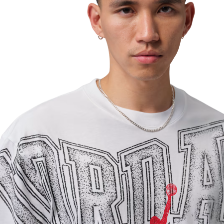 M J NEW STRETCH GFX SS CREW IQ0708-100 [1]