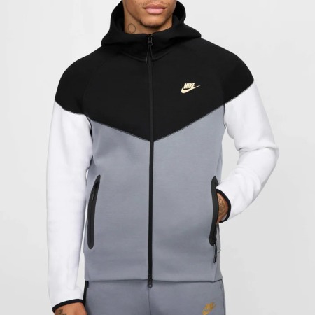 Barbati - M NK TCH FLEECE FZ WR HOODIE FZ4709-011
