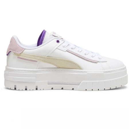PANTOFI SPORT - Mayze Crashed Wns PUMA White-Grape Mist 392495-08