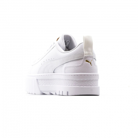 Mayze Lth Jr Puma White-Puma Team Gold 384527-01 [4]