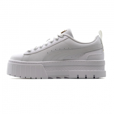 Mayze Lth Jr Puma White-Puma Team Gold 384527-01 [1]