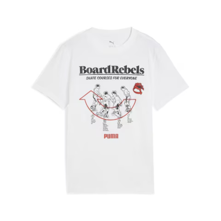 TRICOU - MID90S Graphic Tee I B PUMA White 685144-02