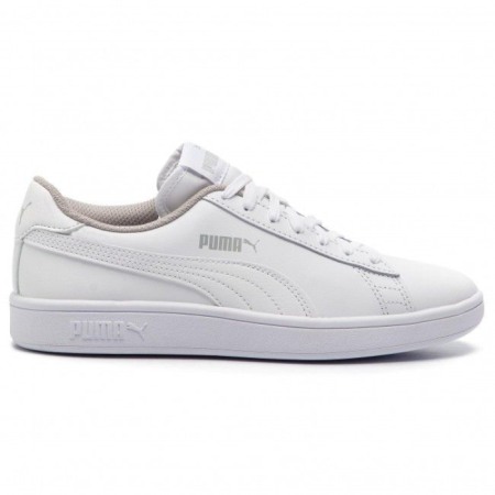 Puma Smash v2 L Jr Puma White-Puma White 365170-02 [0]