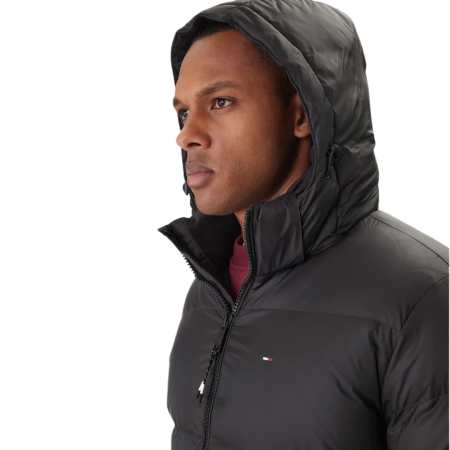 PARKA PIUMA FULL ZIP CAPPUCCIO ESSENTIAL DM0DM20466-BDS [1]