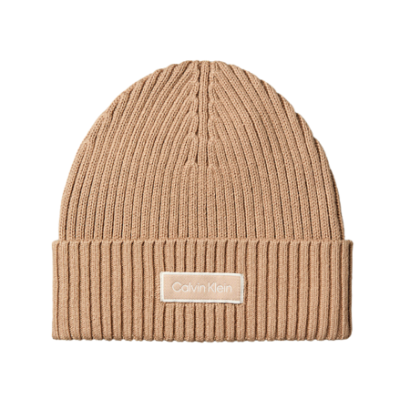 CACIULA - PATCH CHUNKY RIB COTTON BEANIE LV04F8106G-ROD