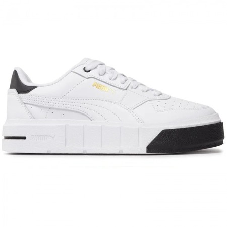 Puma Cali Court Lth Jr PUMA White-PUMA B 394384-01 [0]