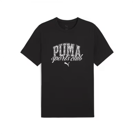 Tricouri barbati - PUMA CLASS Graphic Tee PUMA Black 684643-01