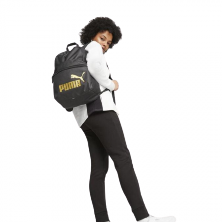 PUMA Phase Backpack PUMA Black-Golden Lo 079943-03 [2]