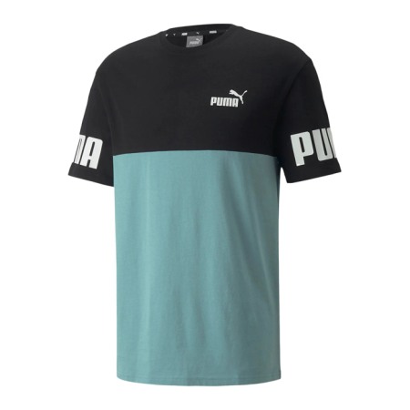 Puma Power Colorblock Tee Mineral Blue 847389-50 [0]