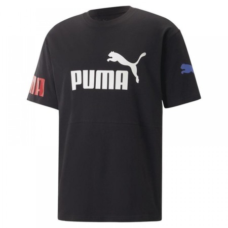Puma Power Colorblock Tee Puma Black-War 673321-56 [0]