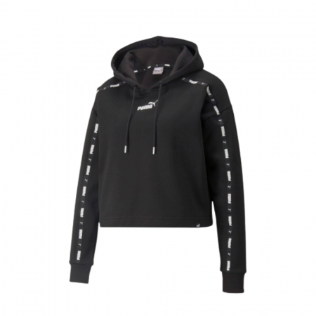 BLUZA - Puma Power Tape Cropped Hoodie TR Puma B 848431-01