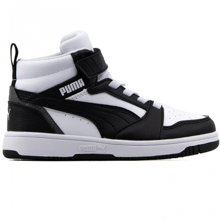 PANTOFI SPORT - Puma Rebound V6 Mid AC+ PS PUMA White-PU 393832-01