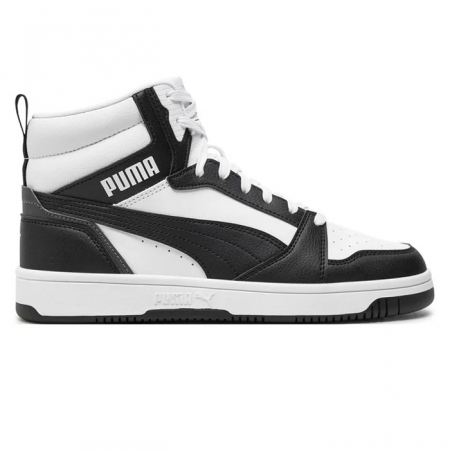PANTOFI SPORT - Puma Rebound V6 Mid Jr PUMA White-PUMA B 393831-01