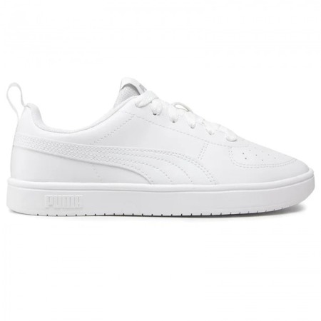 Puma Rickie Jr Puma White-Puma White-Gla 384311-01 [0]