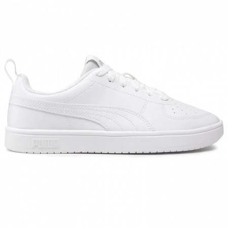 Puma Rickie Jr Puma White-Puma White-Gla 384311-01 [0]