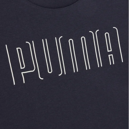 PUMA SPORT Graphic Tee B New Navy 685850-16 [1]