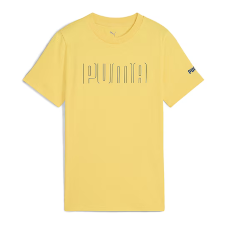 TRICOU - PUMA SPORT Graphic Tee B Sunny Yellow 685850-55