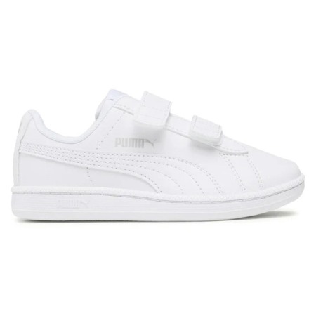 Pantofi sport copii - Puma Up V Ps Puma White-Puma White-Gray 373602-04