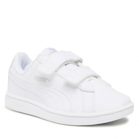Puma Up V Ps Puma White-Puma White-Gray 373602-04 [1]