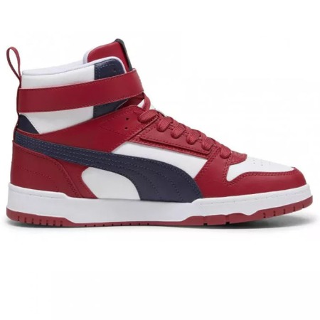 PANTOFI SPORT - RBD Game PUMA White-New Navy-Club Red 385839-23