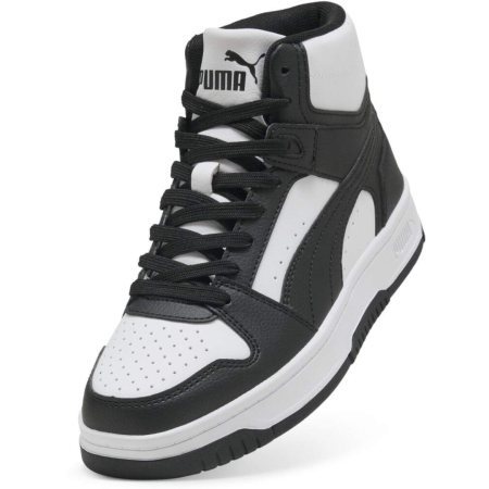 Rebound Slam Mid Jr PUMA White-PUMA Blac 408800-01 [2]