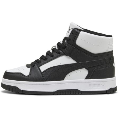 Rebound Slam Mid Jr PUMA White-PUMA Blac 408800-01 [1]