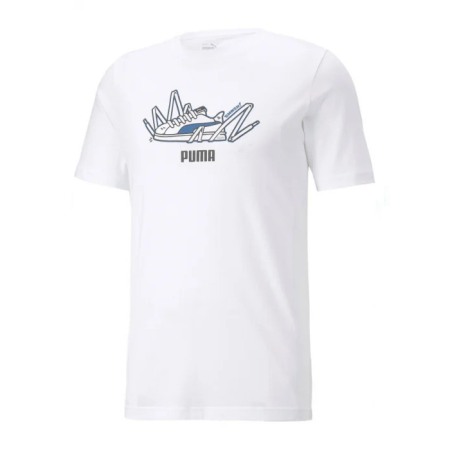 Sneaker Graphic Tee Puma White 671764-02 [0]