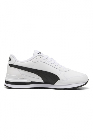 PANTOFI SPORT - ST Runner v4 L PUMA White-PUMA Black-Cas 399068-02