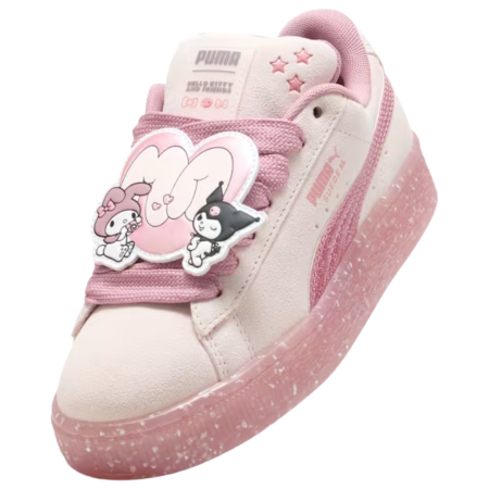 Suede XL HK&FR 2 Jr Jasmine Flower-Pinks 403392-01 [2]