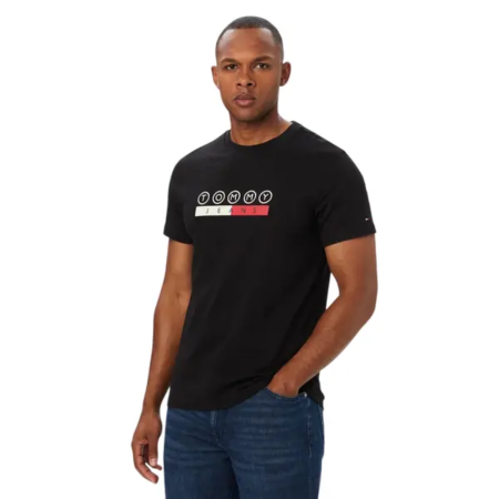 Barbati - T-SHIRT MANICA CORTA COTONE LOGO DNA PLAY DM0DM23715-BDS