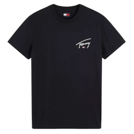 T-SHIRT MANICA CORTA COTONE LOGO SIGNATURE CHEST DM0DM23550-BDS [2]